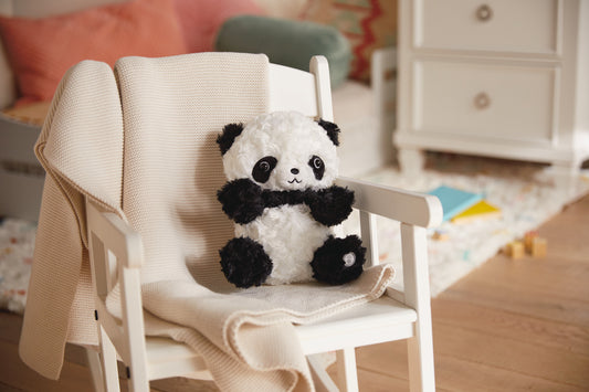 Peek-A-Boo Panda Stuffed Animal With Sound and Motion, 9"