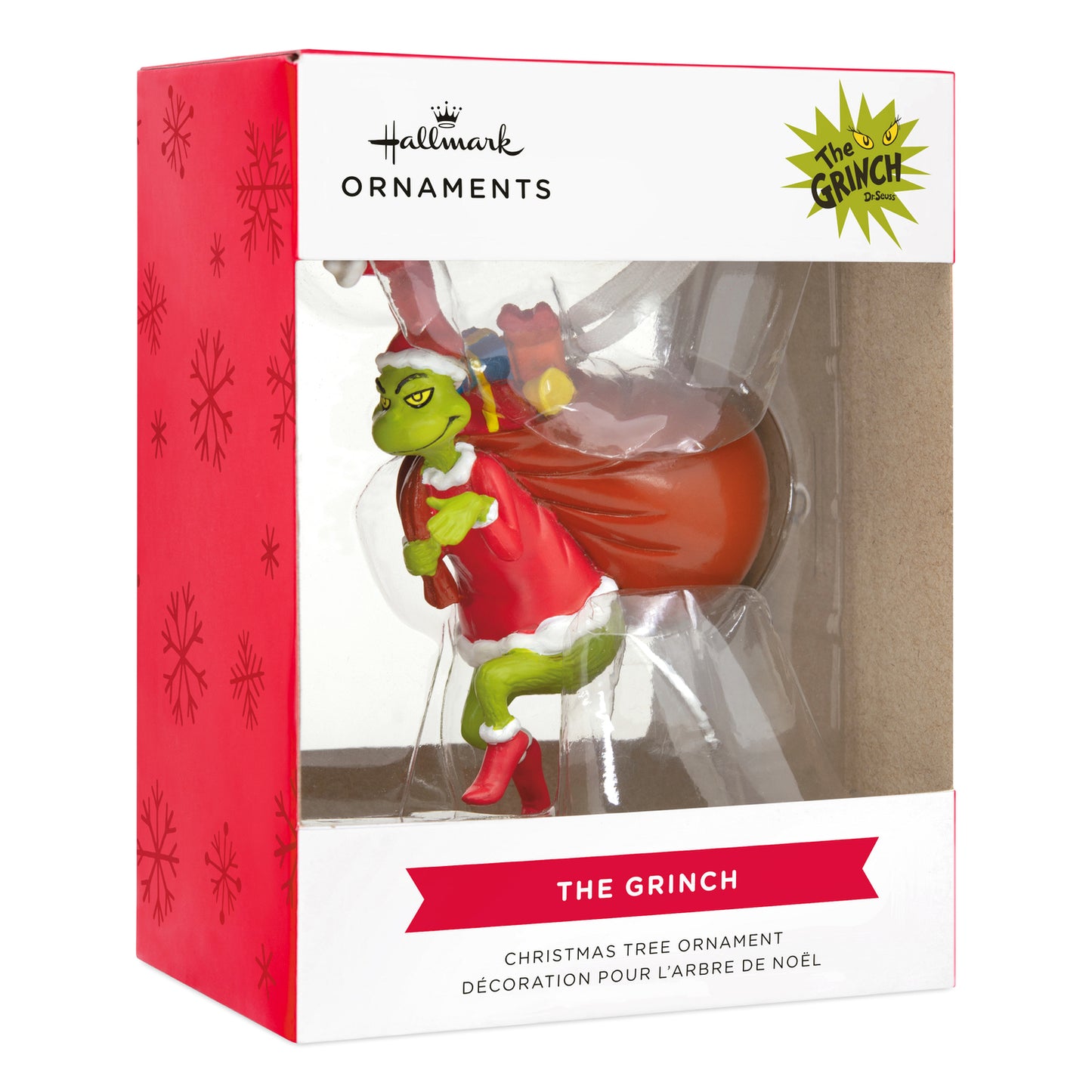 Hallmark Christmas Ornament - Dr. Seuss's How the Grinch Stole Christmas! Grinch in Santa Suit