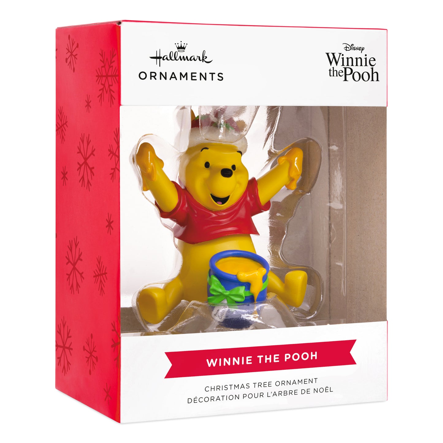 Hallmark Christmas Ornament - Disney Winnie the Pooh Santa Winnie the Pooh With Honey Pot