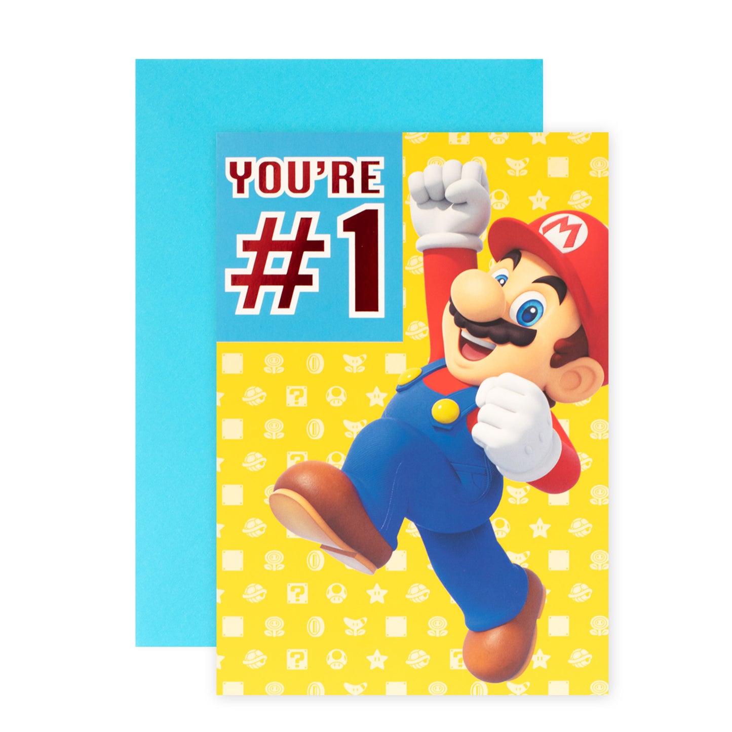 Hallmark Father's Day Card - Nintendo Mario Number 1