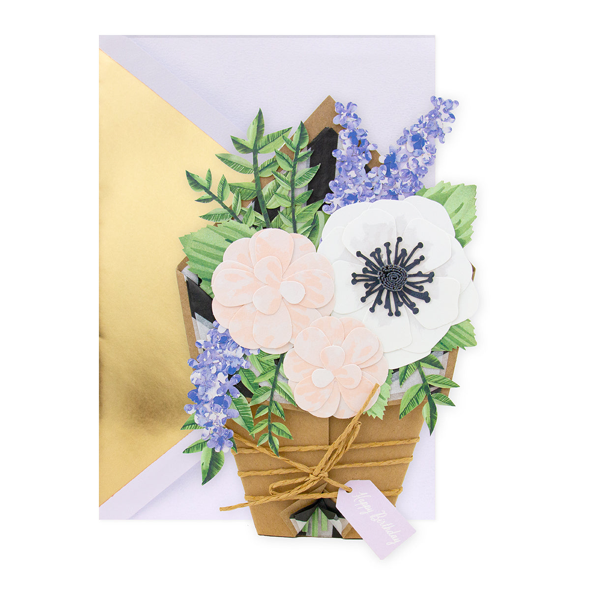 Hallmark Signature Birthday Card - Beautiful Day Bouquet