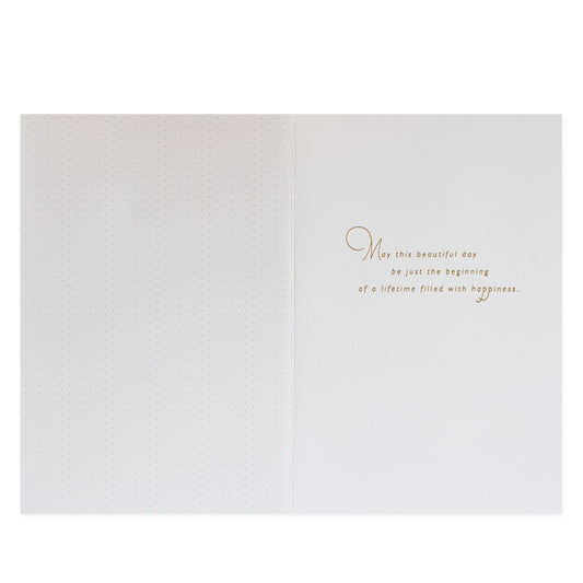 Hallmark Signature Wedding Congratulations Card - Beautiful Day