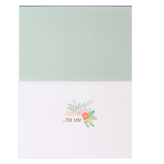 Hallmark Signature Anniversary Card- Floral Garden