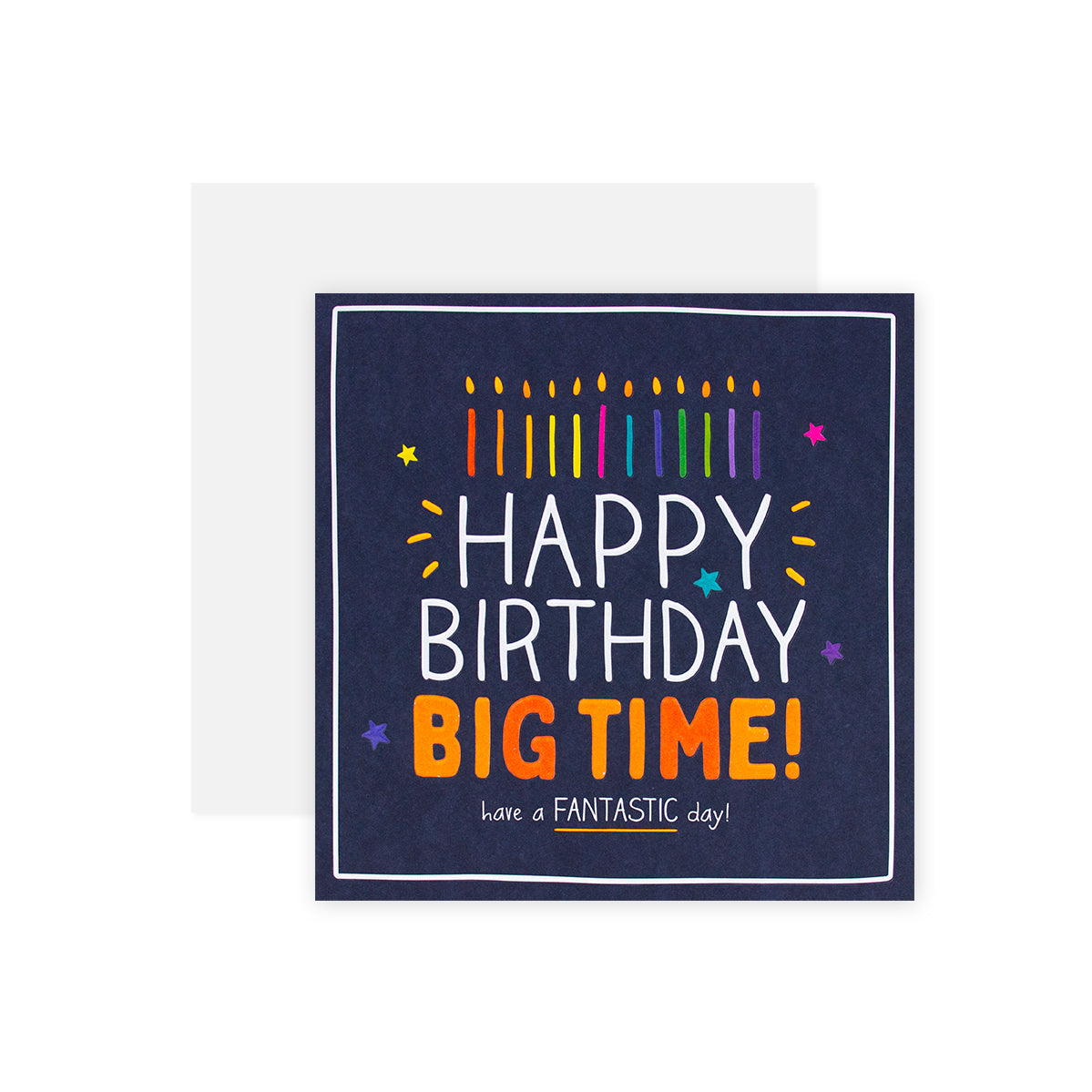 Hallmark Happy Jackson Birthday Card - Colourful Candles