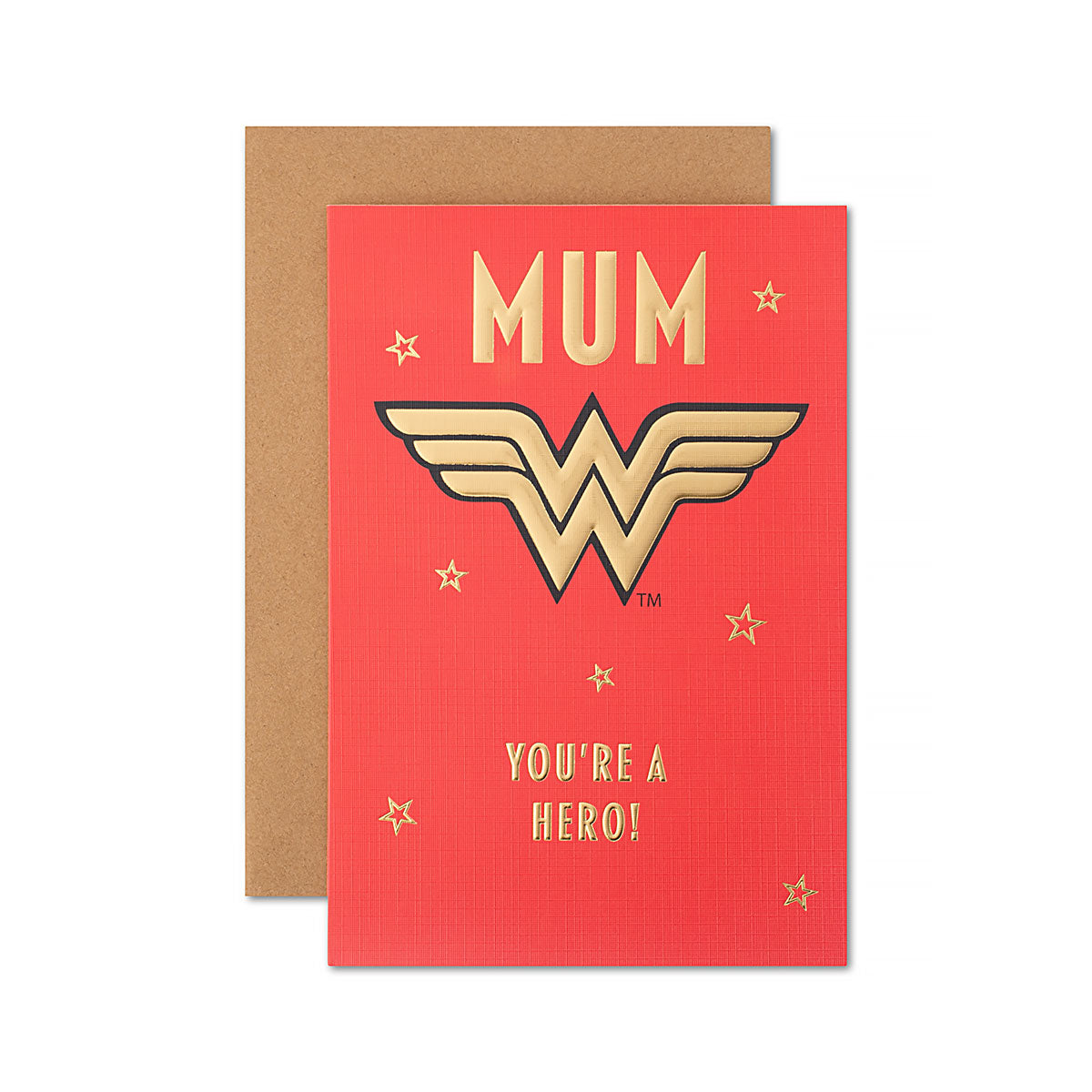 Hallmark Wonder Woman Mother's Day Card - Mum, You're a hero!