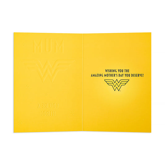 Hallmark Wonder Woman Mother's Day Card - Mum, You're a hero!