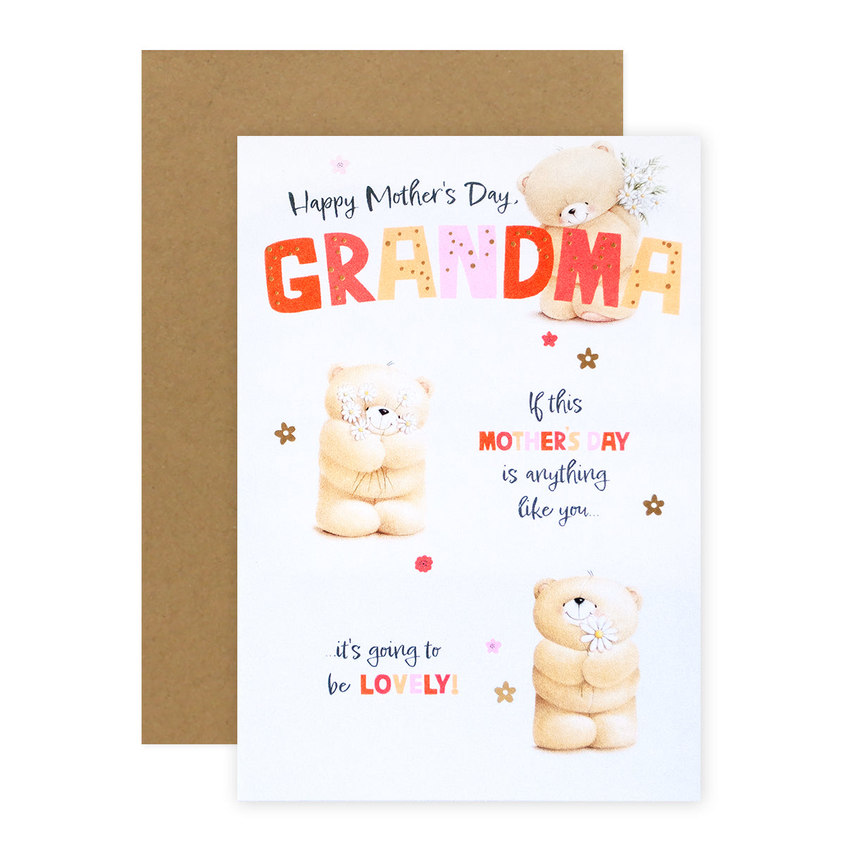 Hallmark Forever Friends Mother's Day Card For Grandma - So Lucky