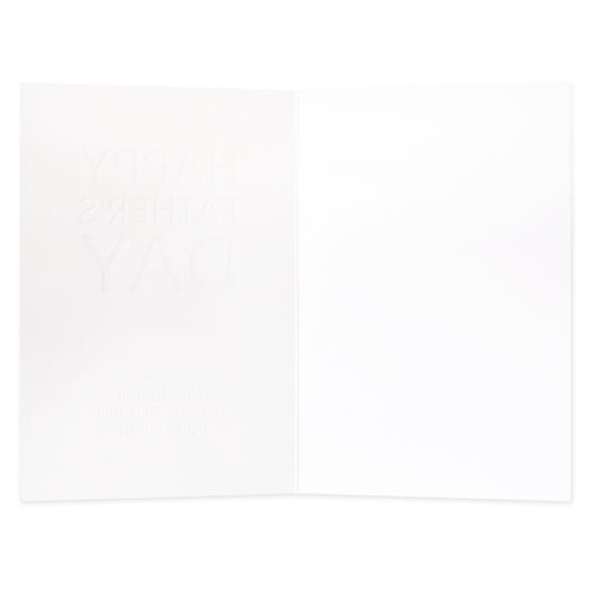 Hallmark Father's Day Card - From Your Least Profitable Investment, blank interior, embossed lettering, premium cardstock.
