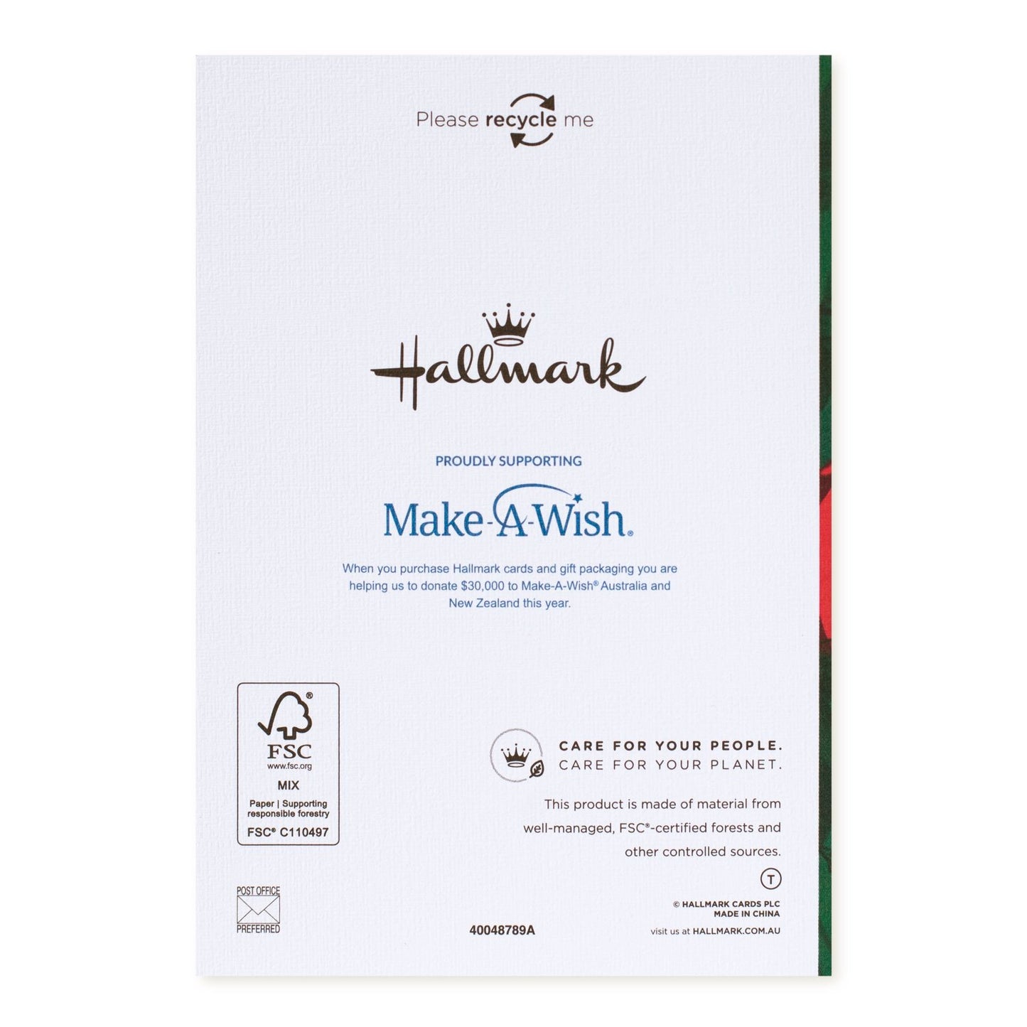 Hallmark 20 Pack Boxed Charity Christmas Cards - Festive Decorations