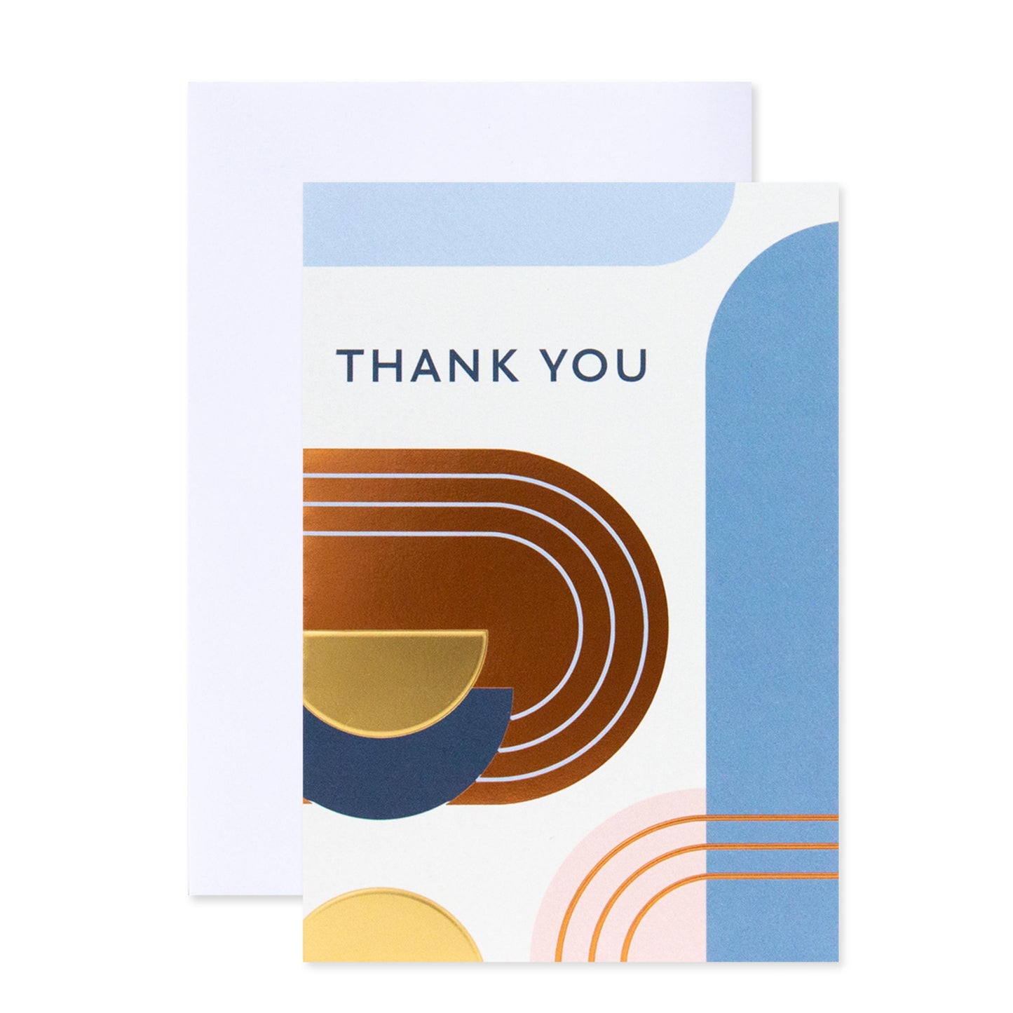 Connections from Hallmark Thank You Card - Geometric Pattern