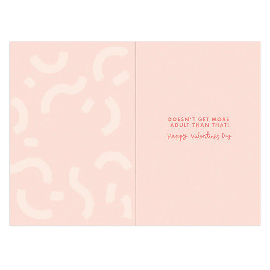 Hallmark Valentine's Day Card - Adults Only