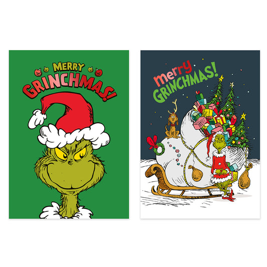 Hallmark Boxed Christmas Cards 8 Pack - The Grinch