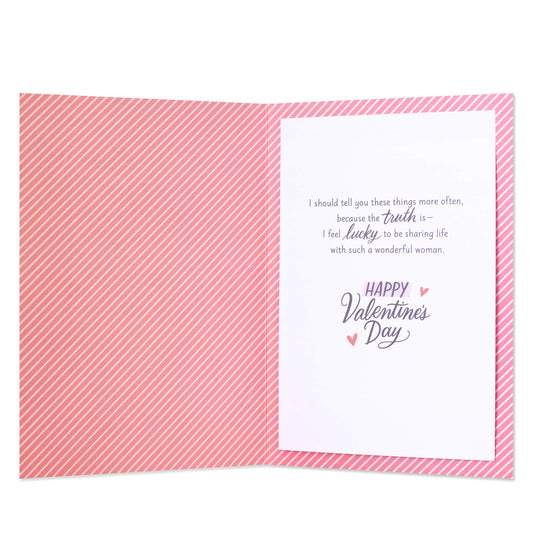 Hallmark Valentine's Day Wife Card - My Wife You're THE ONE for me…