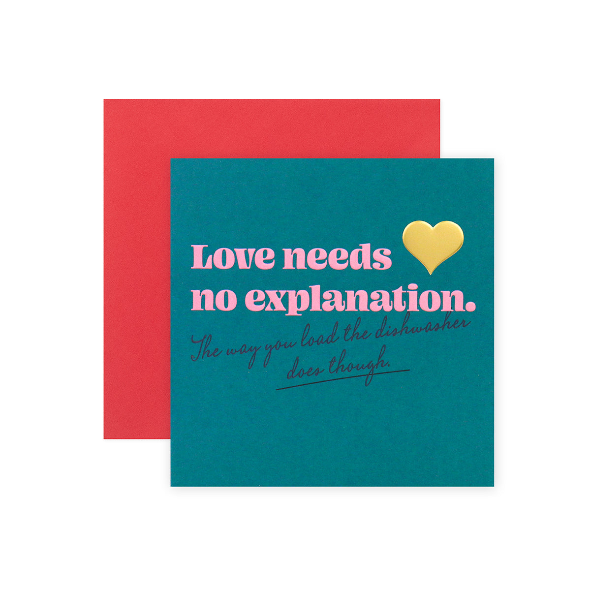 Hallmark Valentine's Day Card - The Way You Load The Dishwasher