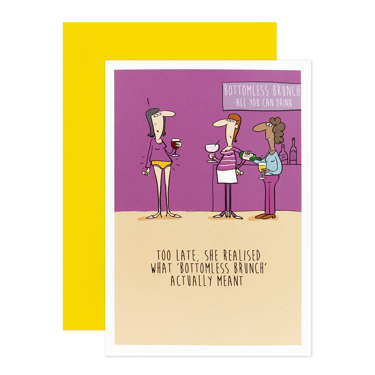 Hallmark Shoebox Greeting Card - Bottomless Brunch