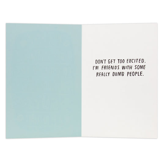 Hallmark Shoebox Birthday Card - Smartest Guy