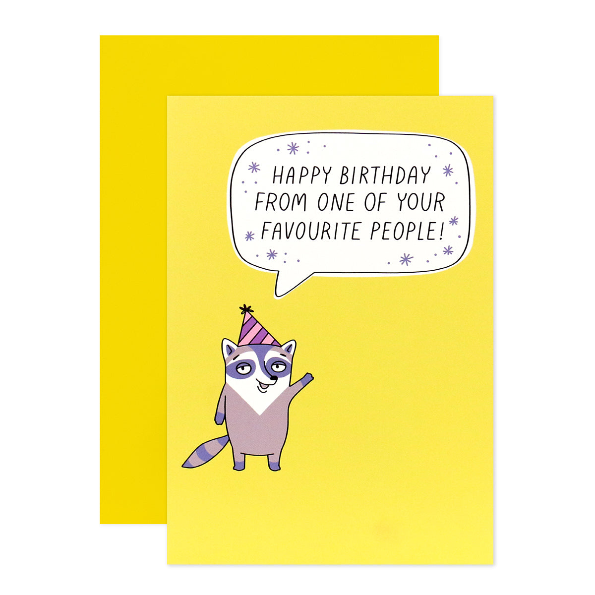 Hallmark Shoebox Birthday Card - Favourite People