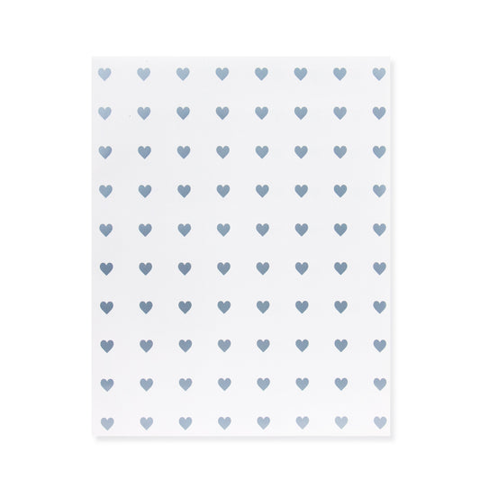Hallmark Flat Wrapping Paper - Neon Hearts