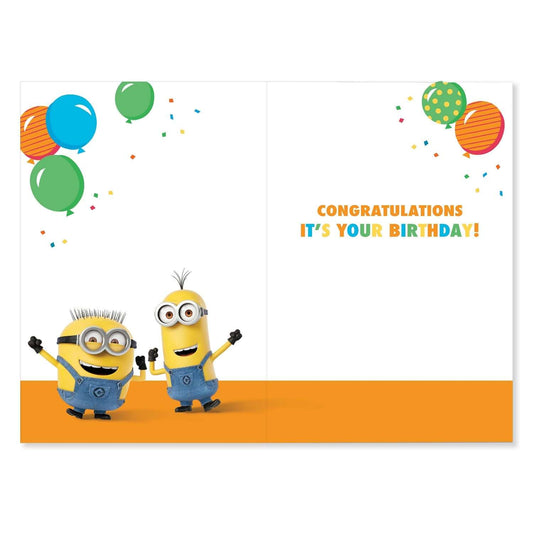 Connections from Hallmark Birthday Card - Despicable Me