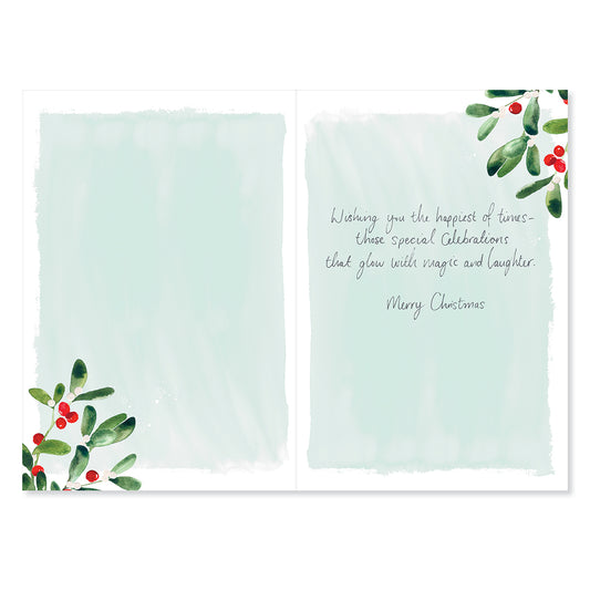 Hallmark Christmas Card For Mum & Dad - Magic & Laughter