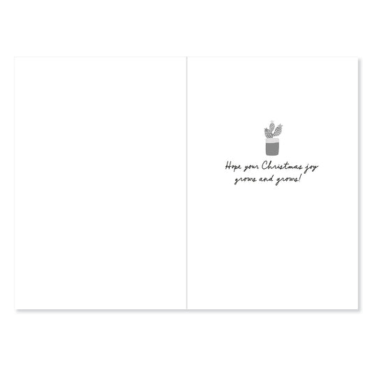 Hallmark Christmas Card - Festive Plants