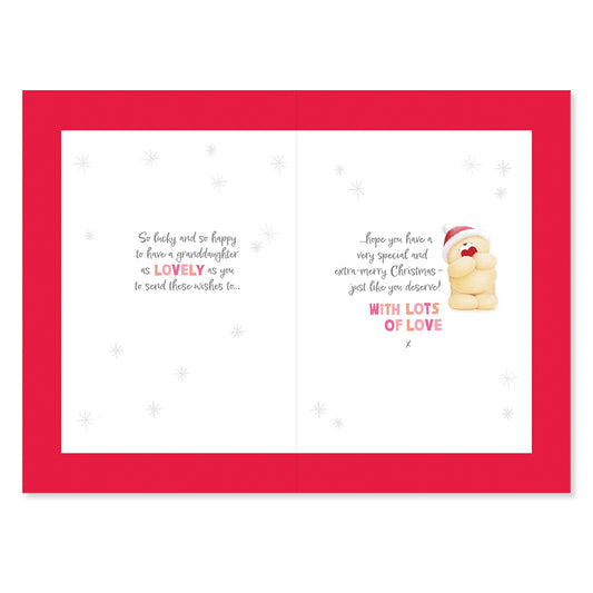 Hallmark Forever Friends Christmas Card For Granddaughter - Special & Loved