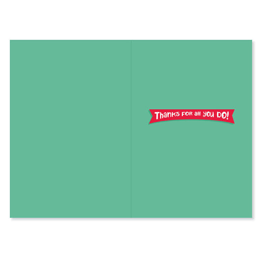 Hallmark Christmas Card For Teacher - 'Tis The Season