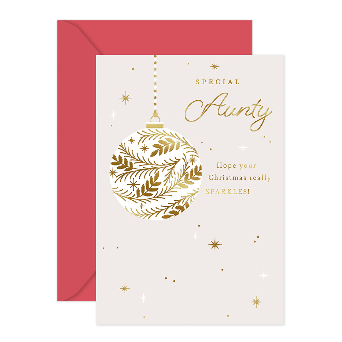 Hallmark Christmas Card - Special Aunty