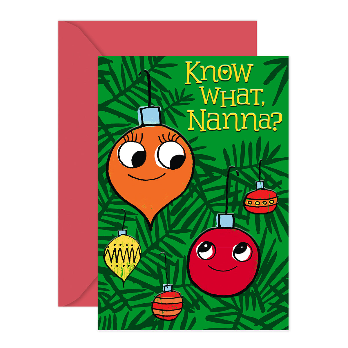 Hallmark Christmas Card - Nanna