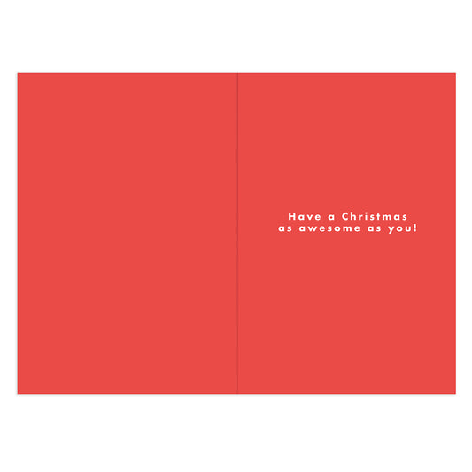 Hallmark Christmas Card - Grandson