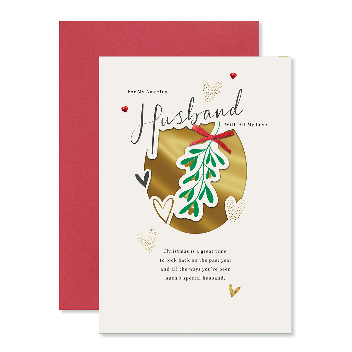 Hallmark Christmas Card For Husband - Everything You Do