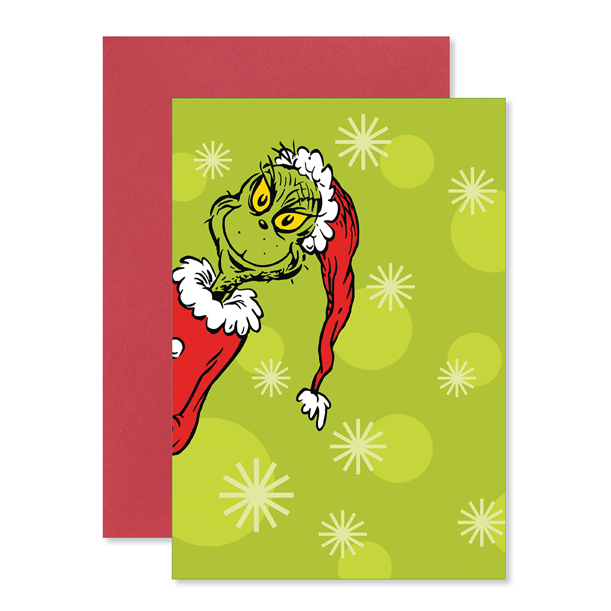 Hallmark Christmas Card - Grinch Money Wallet/ Gift Card Holder