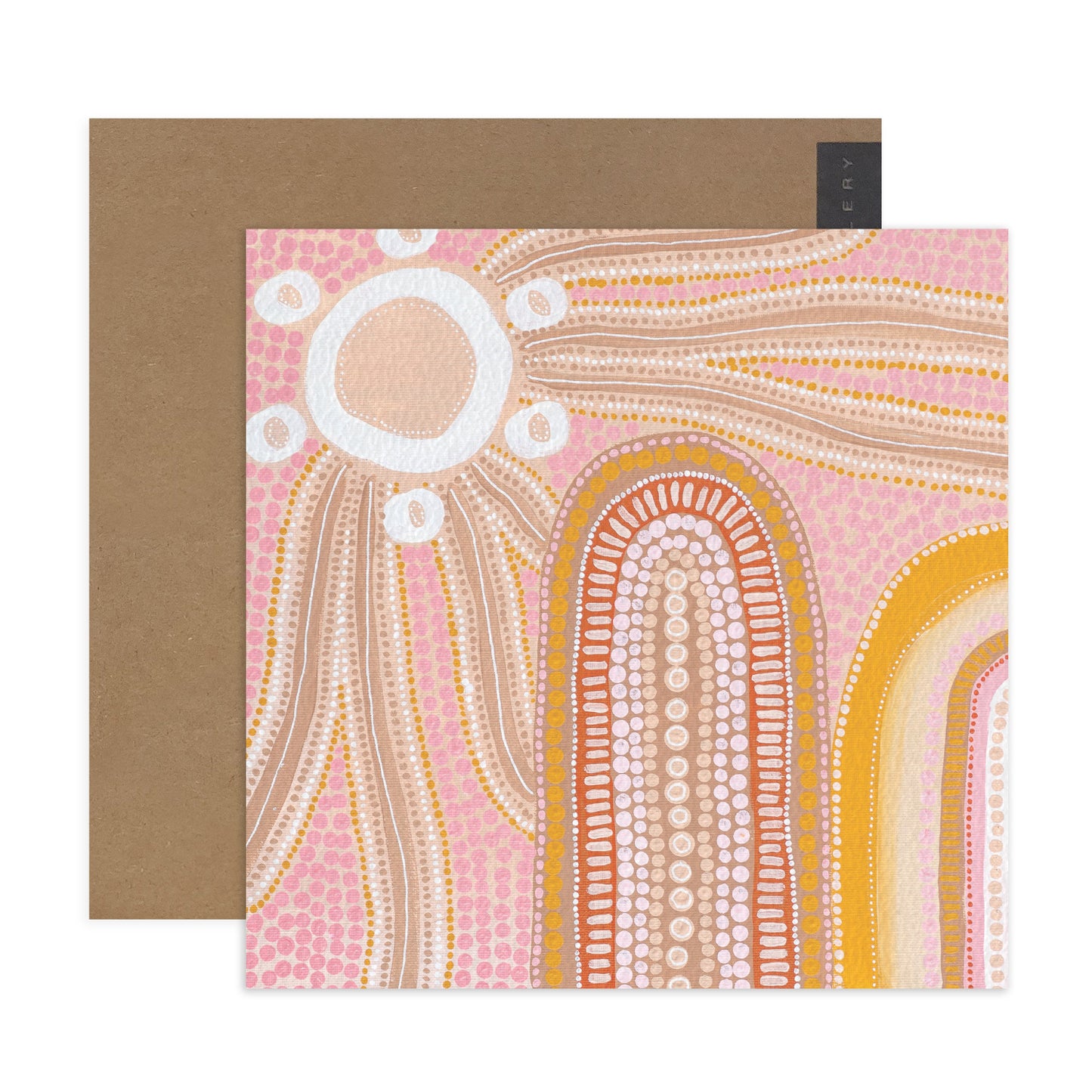 Hallmark x Emma Stenhouse Gallery Blank Greeting Card - Mountain Star
