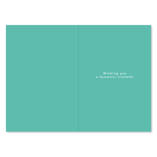 Hallmark 60th Birthday Card - Feel The Love