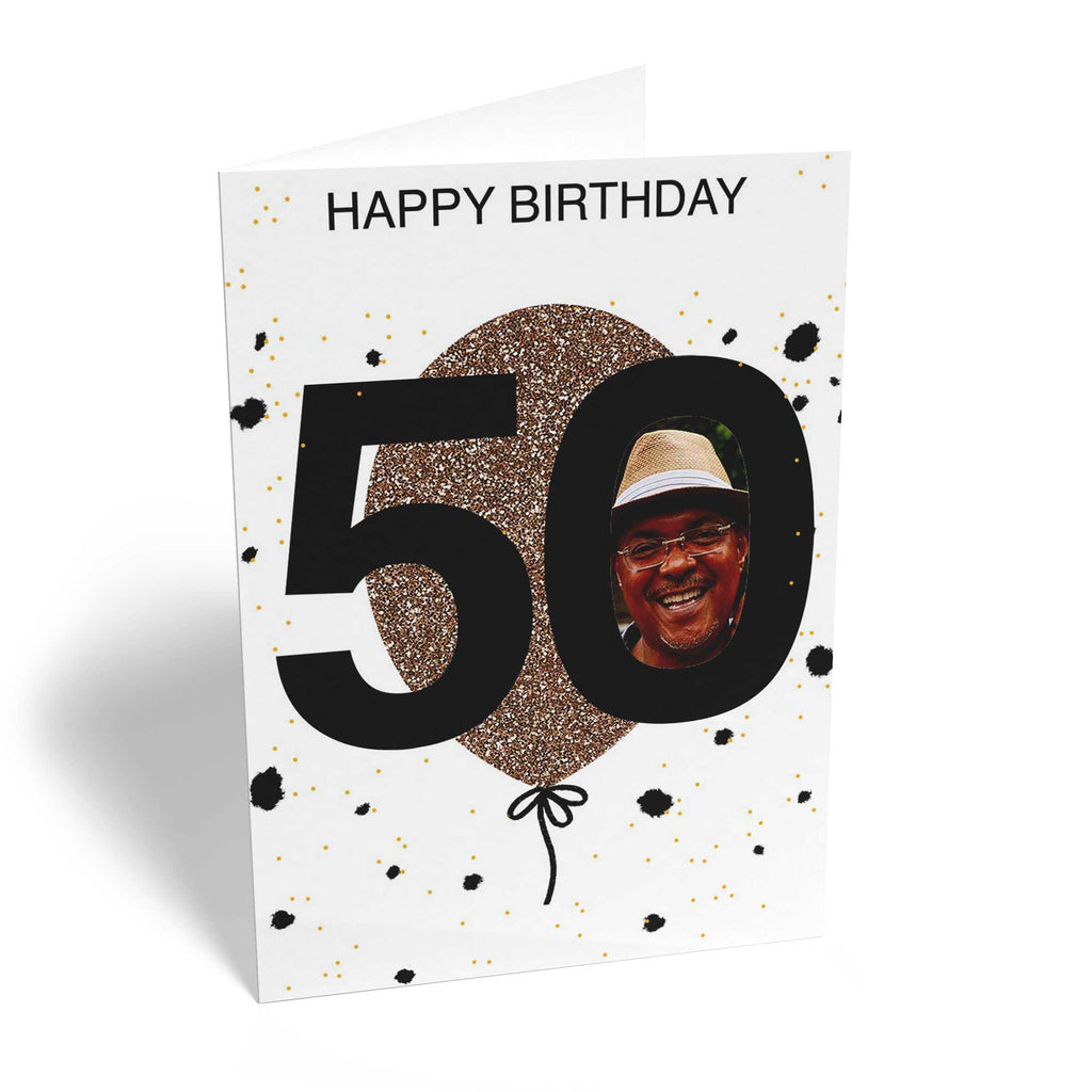 Birthday Happy 50 Balloon
