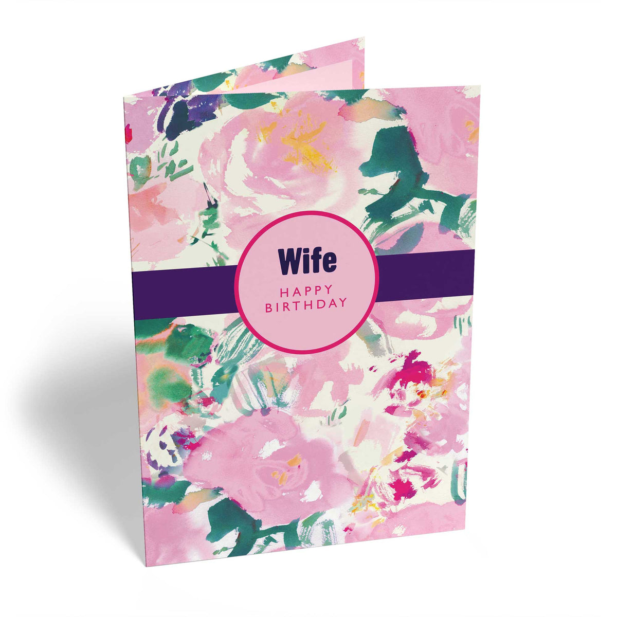 Personalised For Wife Editable Classic Flowers Card – Hallmark Australia