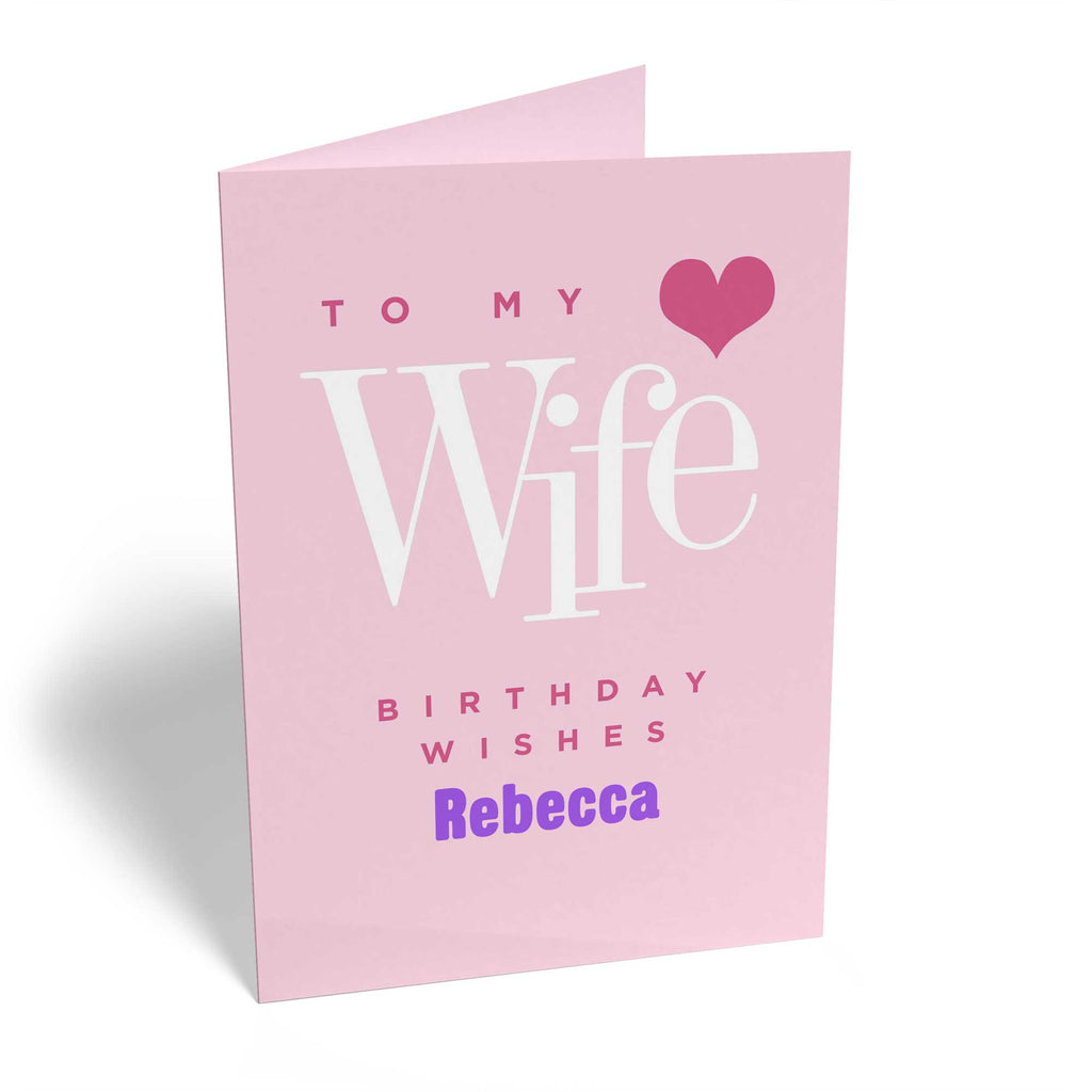 Wife Birthday Wishes Contemporary Text