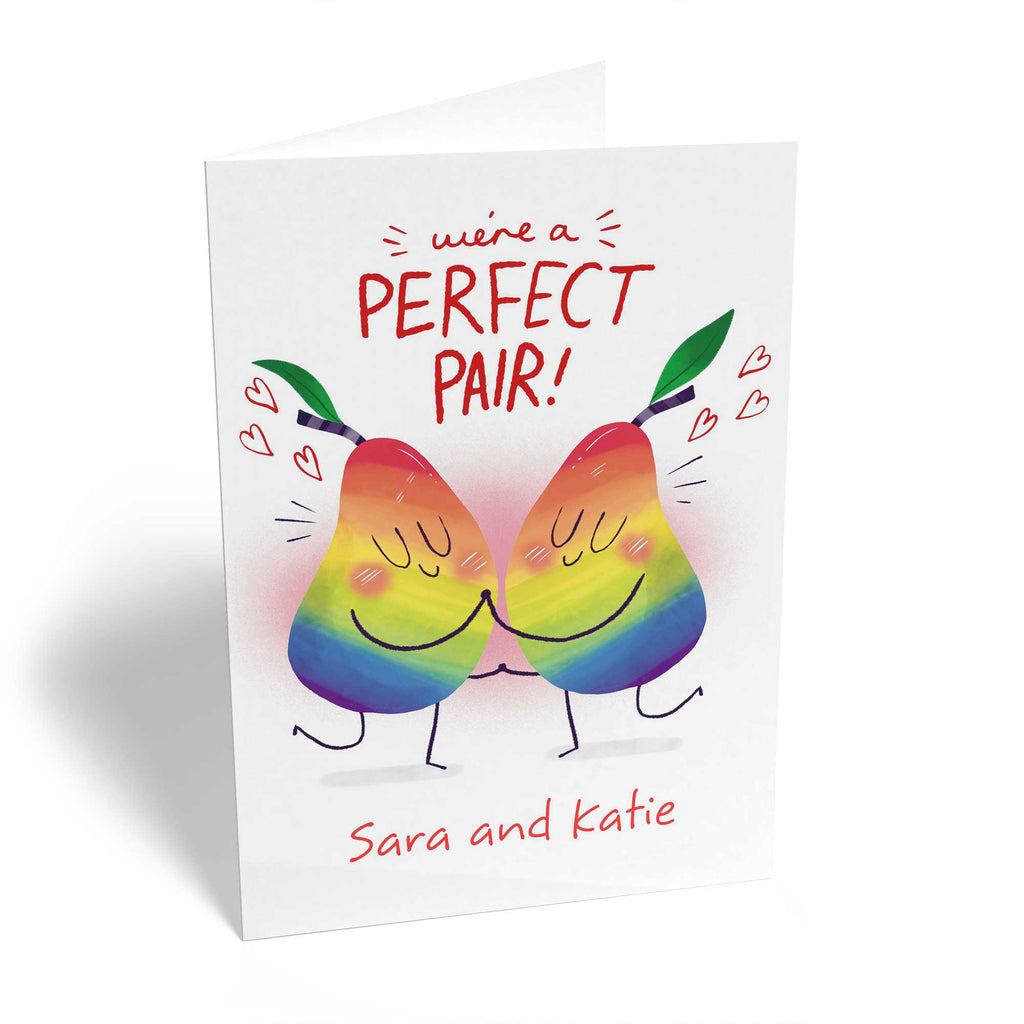 Wife Rainbow Spotted Collection Pair Pears