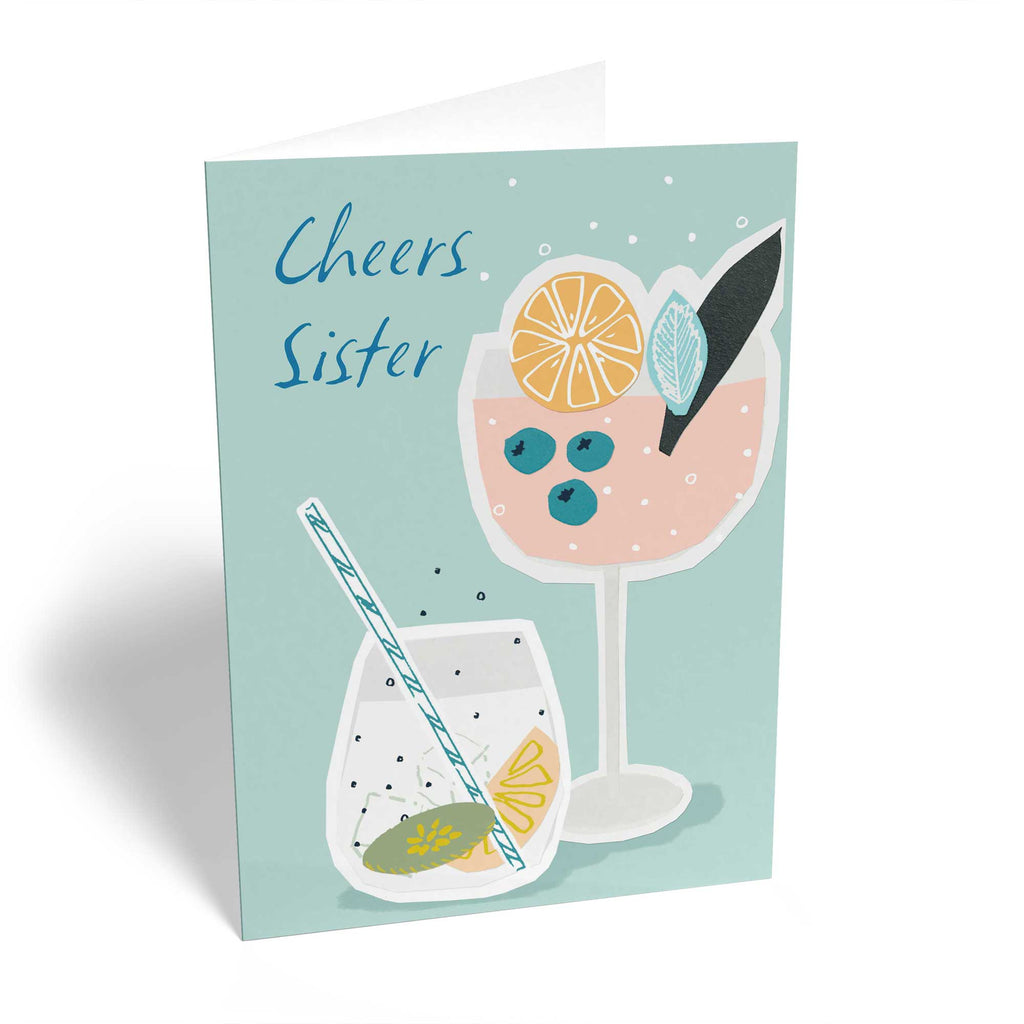 Sister Editable Text Cocktails Straw Drinks