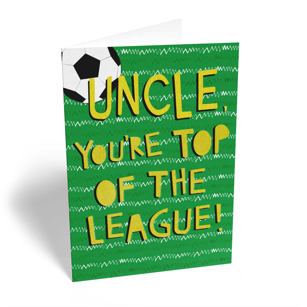 Classic Birthday Uncle Top Of League Football