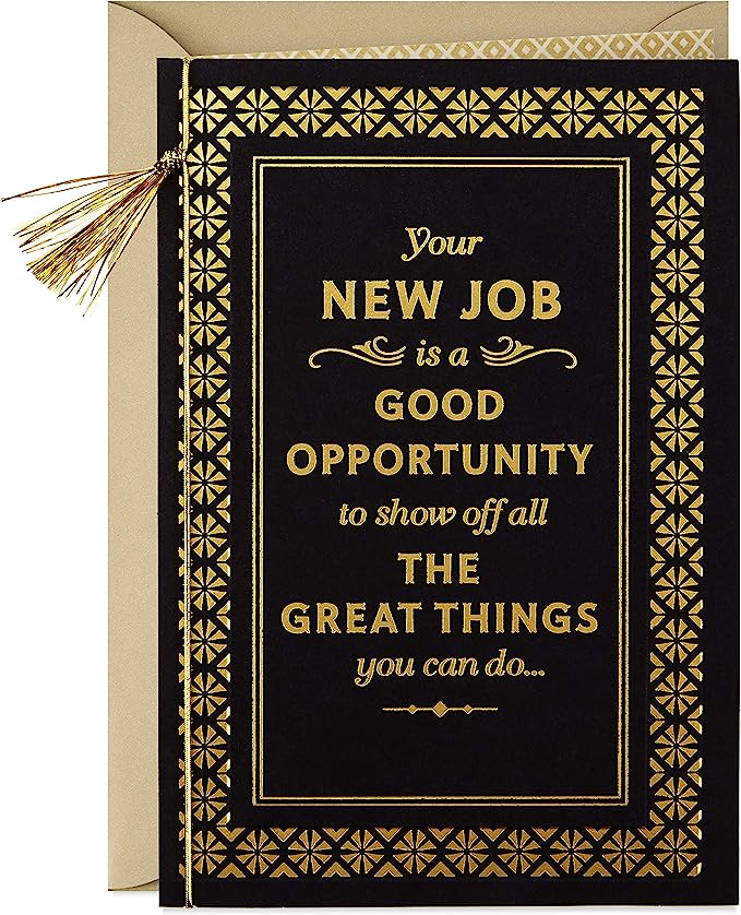 Hallmark Congratulations New Job Card (Great Things) Hallmark Australia