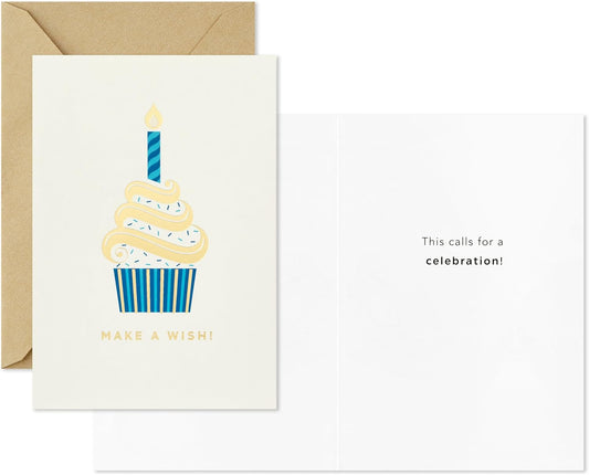 Hallmark Birthday Cards Assortment, Vintage Happy Birthday (12 Cards with Envelopes)