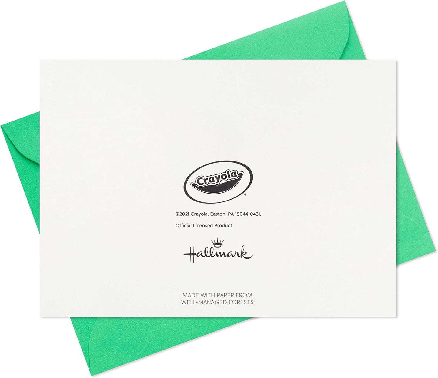 Hallmark All Occasion Crayola Greeting Cards Assortment (Pack of 20) Birthday, Thank You, Blank