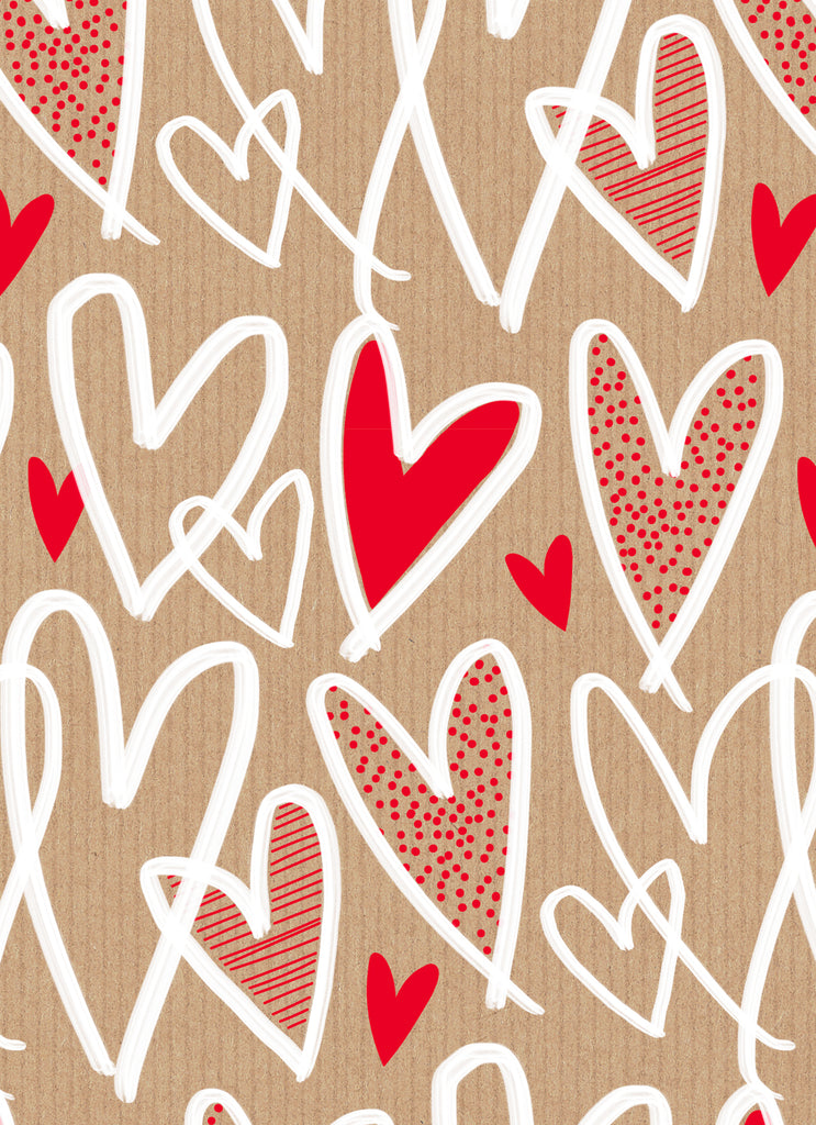 Love Heart Surface Pattern