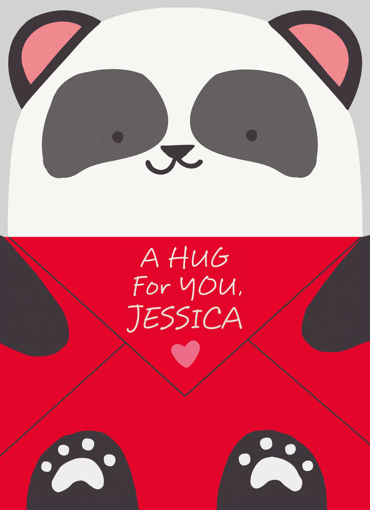 Wife Cute Panda Bear Editable