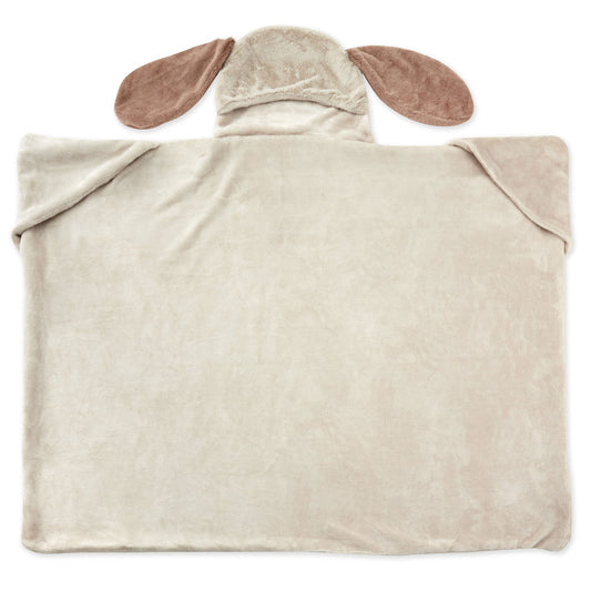 Baby Bunny Hooded Blanket With Pockets
