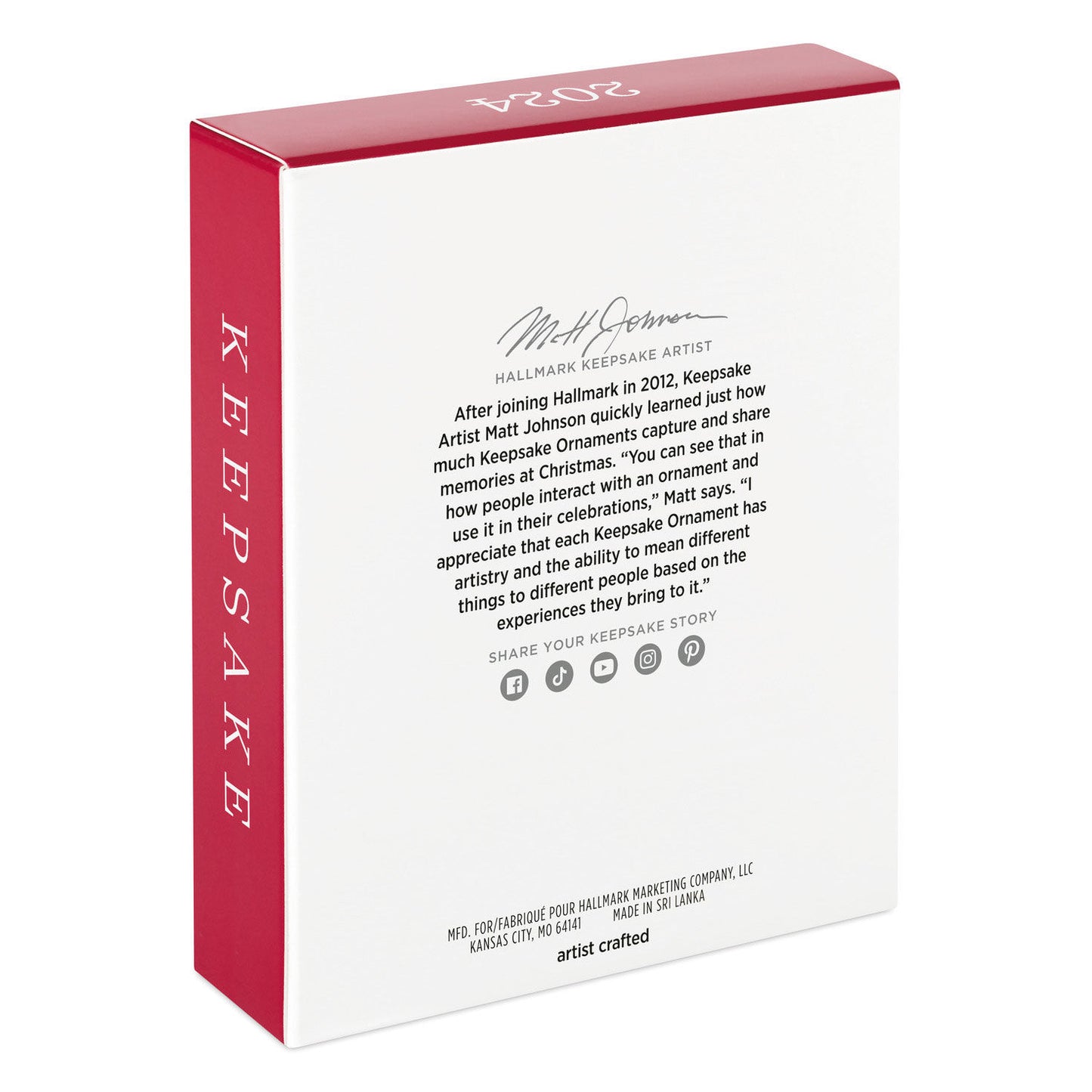 Christmas Memories Photo Frame — Hallmark Keepsake Christmas Ornament