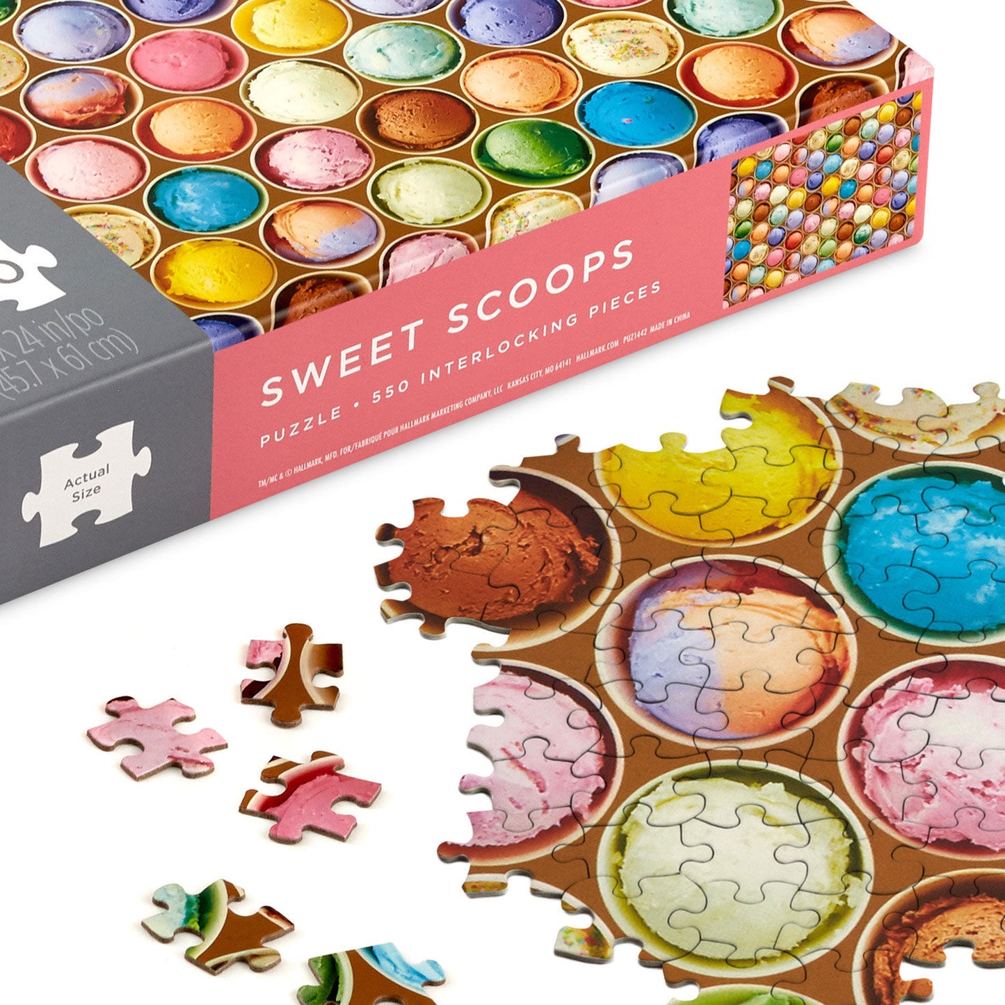 Hallmark "Sweet Scoops" 550-piece puzzle