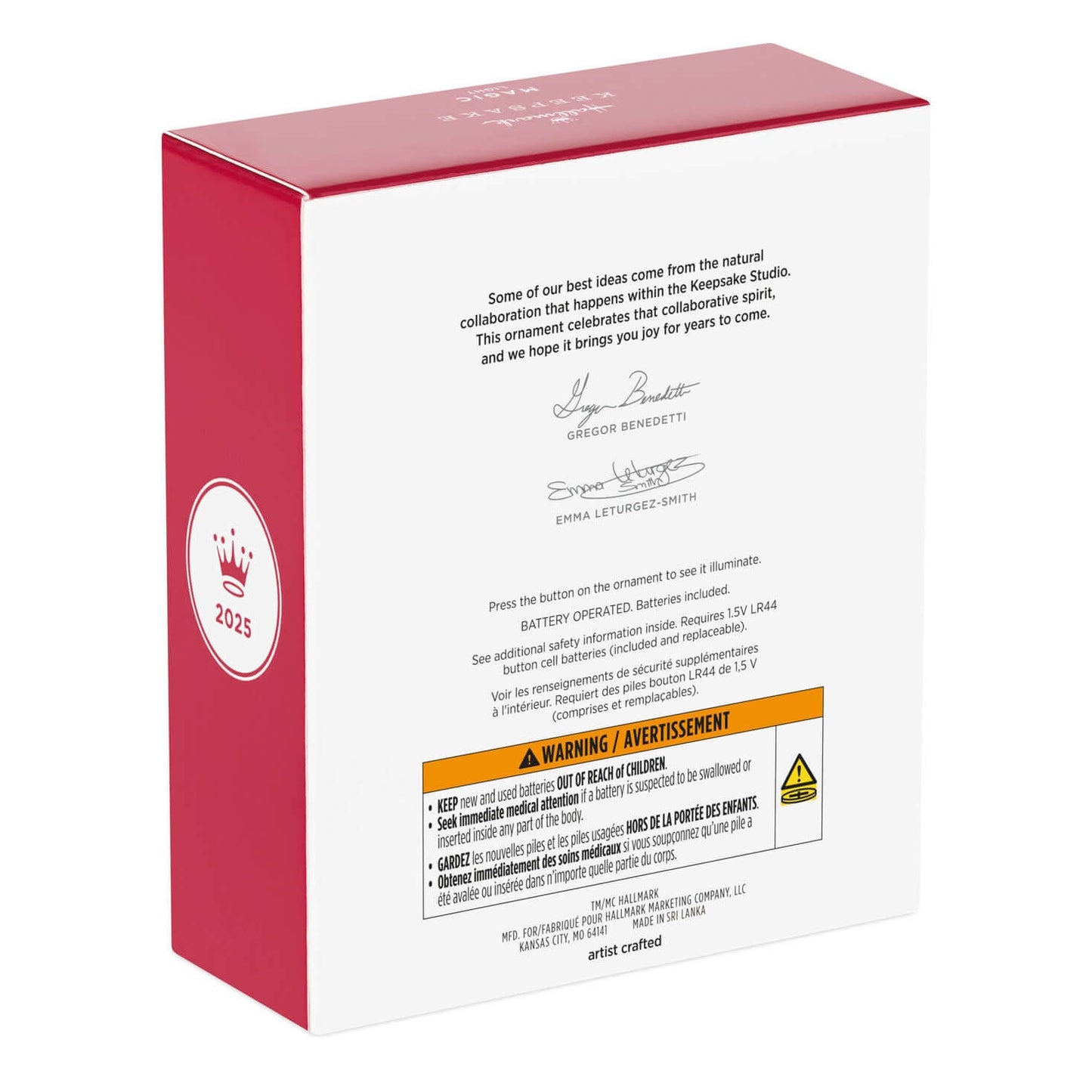 Marvel Deadpool It's a Sign! Ornament With Light — 2025 Hallmark Keepsake Christmas Ornament