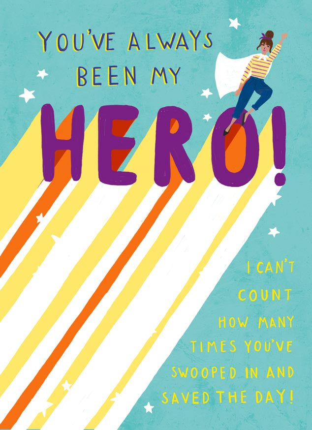 Personalised Mother's Day Card - Always Been My Hero – Hallmark Australia